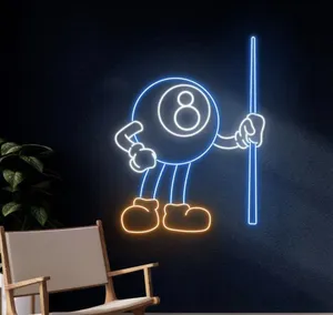 نیون توپ بیلیارد مناسب برای گیمینگ سایز 50در50