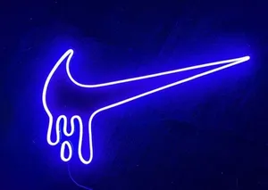 نیون دیواری با طرح نایک سایز 50در50