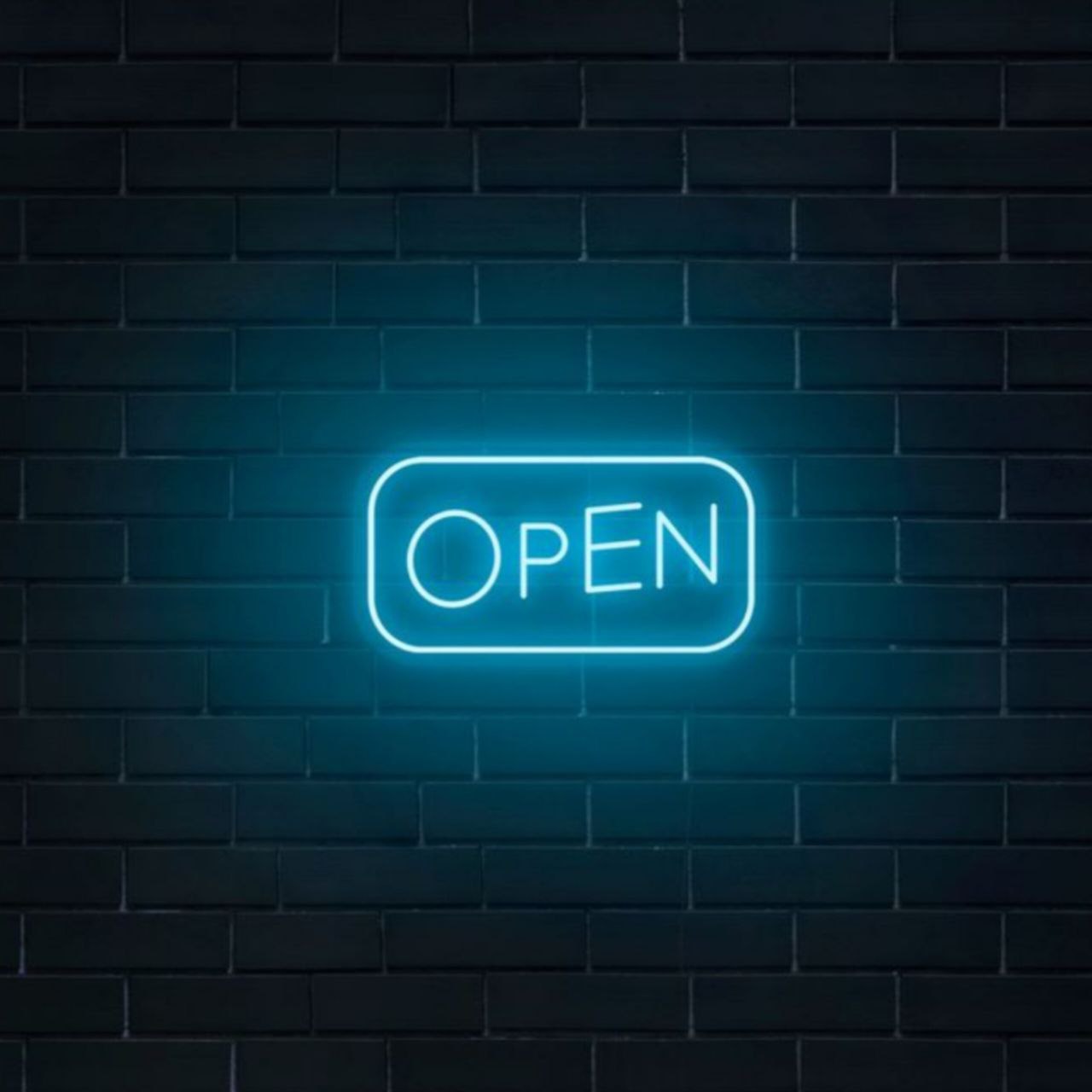 تابلو نئون OPEN